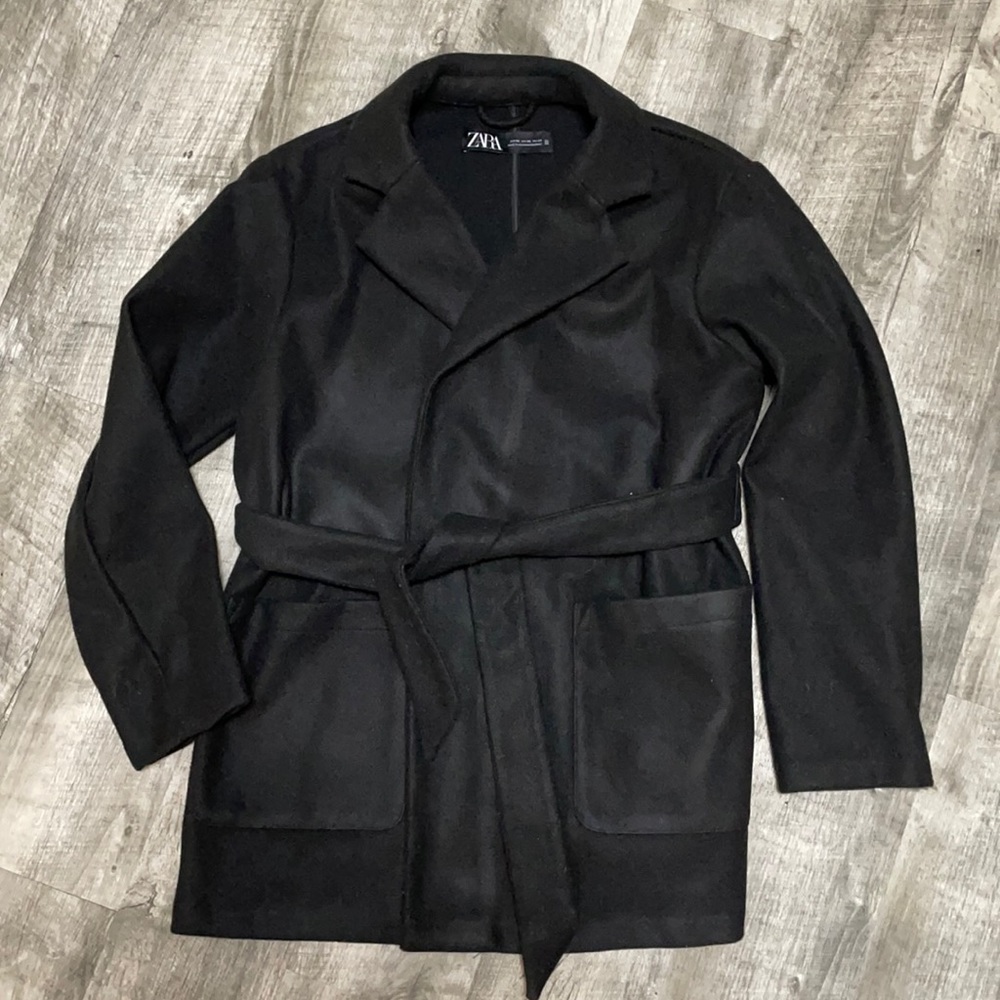 Zara wool blend coat